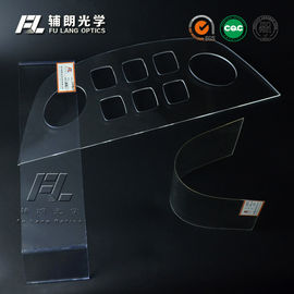 중국 명확한 아크릴 플렉시 유리 플라스틱 장, 규격대로 잘리는 착색된 방풍 유리 장 협력 업체
