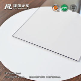 중국 투명한 ESD 아크릴 장 9mm 두껍게 분리되는 청정실 공간을 위해 협력 업체
