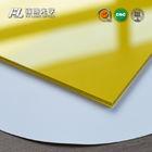 Yellow Anti Static Poly Sheet 18mm Thick , Acrylic Plastic Sheet Cut To Size